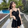 thumbnail image 4 of Traje de Baño de Una Pieza Trasera Cross Strap Monokini Femenino Traje Clásico Traje de Baño Traje de Baño con Traje de Natación Negro L Macarena Traje de baño de las mujeres, 4 of 7