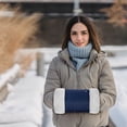 thumbnail image 4 of Fnochy USB Hand Warmer, Hand Warmer Portable Neck Heater, Heated Glives USB Rechargeable Hand Warmers, Mittens Handwarmers Pouch Warming Treasure Winter Travel Power, 4 of 8
