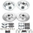 thumbnail image 3 of PowerStop Front and Rear Z26 Street Warrior Carbon-Fiber Ceramic Brake Pad and Drilled and Slotted Rotor Kit Fits: HYUNDAI KIA Select Models K7029-26, 3 of 9
