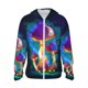 thumbnail image 1 of Fotbe Magic Mushrooms ,Fireflies Chaqueta con Protección Solar UPF 50+ para Hombre y Mujer, Camisa con Capucha y Bolsillos-Large, 1 of 7