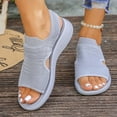 thumbnail image 5 of Dakaela Womens Walking Sandals Arch Support Orthotic Slingback Slip on Sport Shoes Platform Plantar Fasciitis Athletic Summer Beach Sandal Grey Size 8.5, 5 of 9