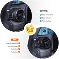 thumbnail image 2 of Car Dashboard Side Air Vents Cover Compatible with Toyota Land Cruiser Prado 250 J250 LC250 2024 2025 Accessories, Dash Board Air Vent Cover Trim, 2 of 7