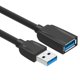 thumbnail image 2 of 1.5m Cable de extensión USB3.0 0,5/1/1,5/2/3m macho a hembra Cable extensor para computadora, 2 of 5