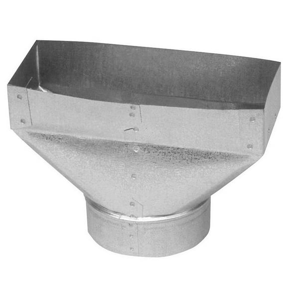 GV0702-C Botte de Registre HVAC, Galvanisée, 30 Gauge, 3-1/4 x 10 à 6 Po.