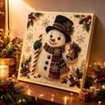 thumbnail image 4 of Clearance Gunhay Pearl Art Kits for Adults, Christmas Pearl Diamond Painting with Frame, Pearl Diamond Art Ideal for Adult Beginnersrs, White Snowmen, 4 of 7