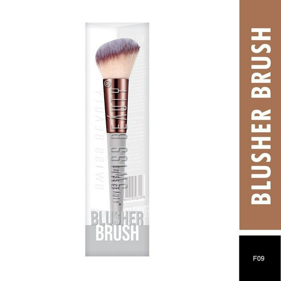 Swiss Beauty Blusher Brush (1 Pcs) - Used With Liquid, Cream & Powder Products