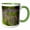 Green/White, variant on 3drose, Minnesota, Near Silver Bay, Lupine Flowers - Us24 Rsp0029 - Rob Sheppard, 11oz Two-tone Green Mug
