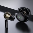 thumbnail image 3 of IBaodan Headphones 5.3 Bluetooth Headset Wireless Gaming Sport Ultra Long Life Noise Cancelling Headset Classic Black Chrismas Gifts, 3 of 9