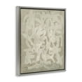 thumbnail image 4 of Stupell Industries Neutral Chaotic Pattern Abstract Painting Gray Floater Framed Canvas Art Print Wall Art, 17 x 21, 4 of 10