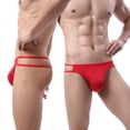 thumbnail image 4 of AnuirheiH Men's Lingerie Sexy Underwear Thong Underpants Soft Briefs Panties 4-6$ off 2nd, 4 of 6