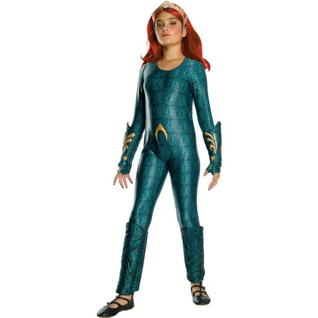 Halloween Aquaman Movie Deluxe Mera Child Costume