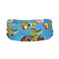 thumbnail image 3 of Uemuo Dinosaur Riding a Motorcycle Printed Sports Headbands for Men Women,Moisture Wicking Workout Headband, Sweatband Headbands,Non-slip Workout Gym Yoga Headband, 3 of 9