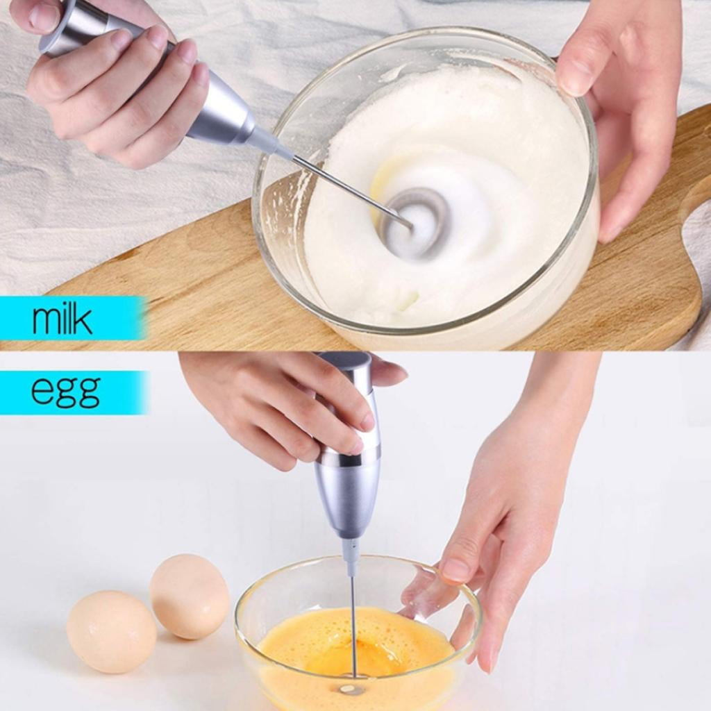 HourInTheSun® Kitchen Tool Electric Coffee Frother Milk Frother Foamer  Drink Mixer Egg Beater Mini Handle Mixer Stirrer Whisk for Coffee Milk  Drink