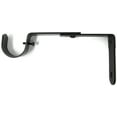 thumbnail image 4 of Urbanest Curtain Rod Bracket, Adjustable, Fits 1 1/4" Rod, Black, 4 of 5