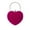 Hot Pink T, variant on WIZUTIZ Travel Makeup Bag Cosmetic Pouch for Women Cosmetic Bags Travel Makeup Case Organizer Womens Travel Toiletry Bag Large Capacity Double Layer Portable Open Flat Durable Bag Hot Pink