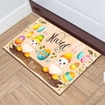 thumbnail image 4 of Easter Bunny Egg Decor Rug – Soft Indoor Carpet for Living Room, Entryway or Kids’ Room – Washable Spring Holiday Floor Mat for Home Decoration or Gift,S, 4 of 5