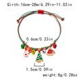thumbnail image 5 of Yoyauz Women's Christmas Bracelet Hand Woven Santa Claus Bracelet Pendant Christmas Tree Bell Elk Bracelet Adjustable Christmas Couple Friendship Chain Christmas Gift Jewelry, 5 of 5