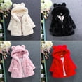thumbnail image 5 of BULLPIANO 1-8T Girls Winter Fleece Snowsuit Kids Toddler Hooded Jacket Baby Thicken Warm Outwear Cute Overcoat, 5 of 5