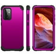 thumbnail image 4 of For Samsung Galaxy A82 5G Case, Dual Layer Slim Heavy Duty Hybrid Rugged Shockproof Anti-Scratch Protective Back Phone Cover, 4 of 7