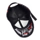 thumbnail image 3 of Qarigey Gorra de béisbol con estilo, correa ajustable, protección solar ligera, sombrero de sombra de algodón para exteriores, transpirable Sombreros Negro, 3 of 6