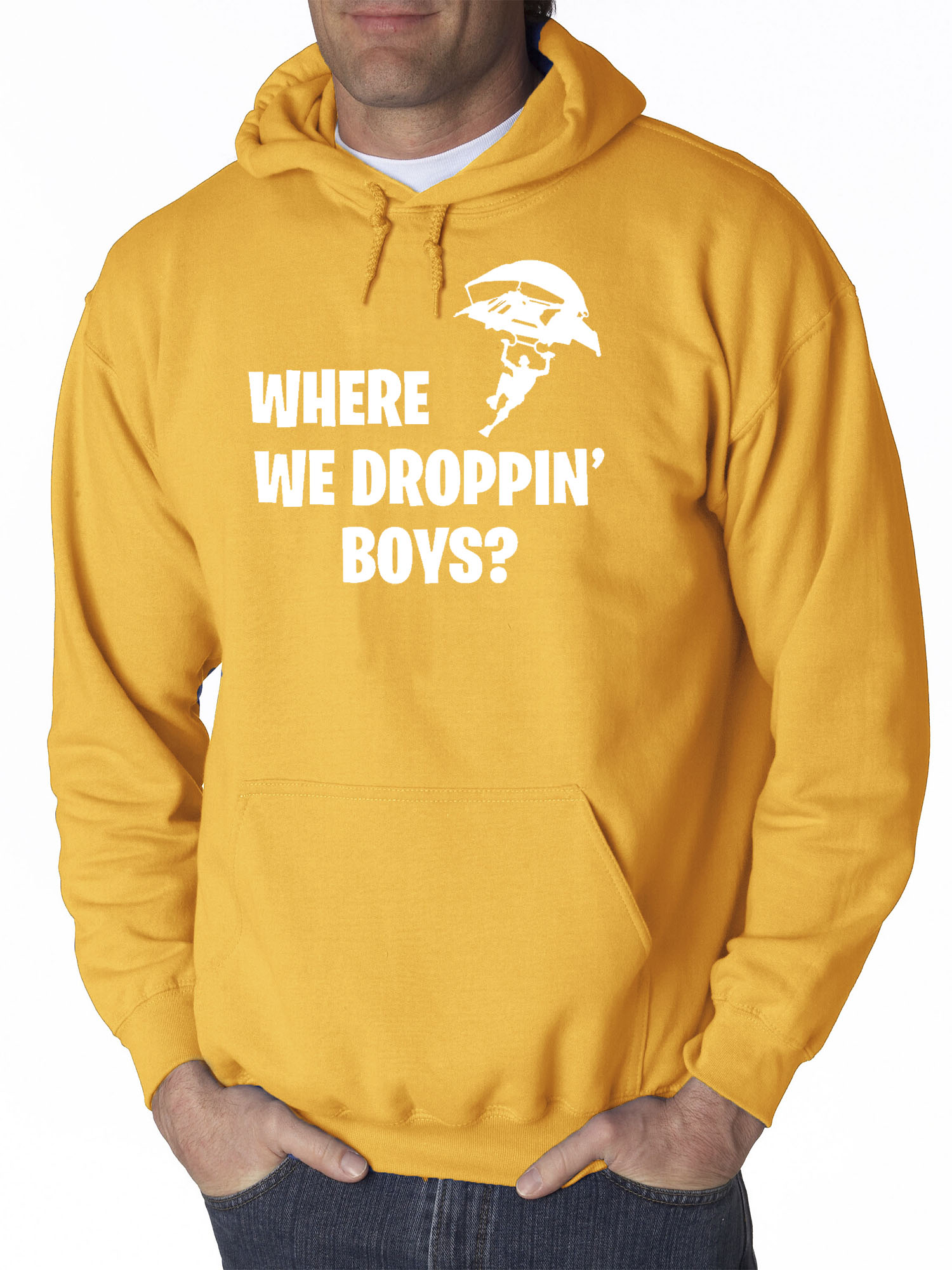gold fortnite hoodie