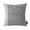 Light Gray, variant on Phantoscope 100% Cotton Handmade Crochet Boho Throw Pillow with Invisible Zipper, 18 x 18 in Square Cushion, Black, 1 Pack