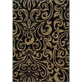thumbnail image 2 of Oriental Weavers Emerson 2033C Black/Gold Botanical Runner Indoor Area Rug, 2 of 5