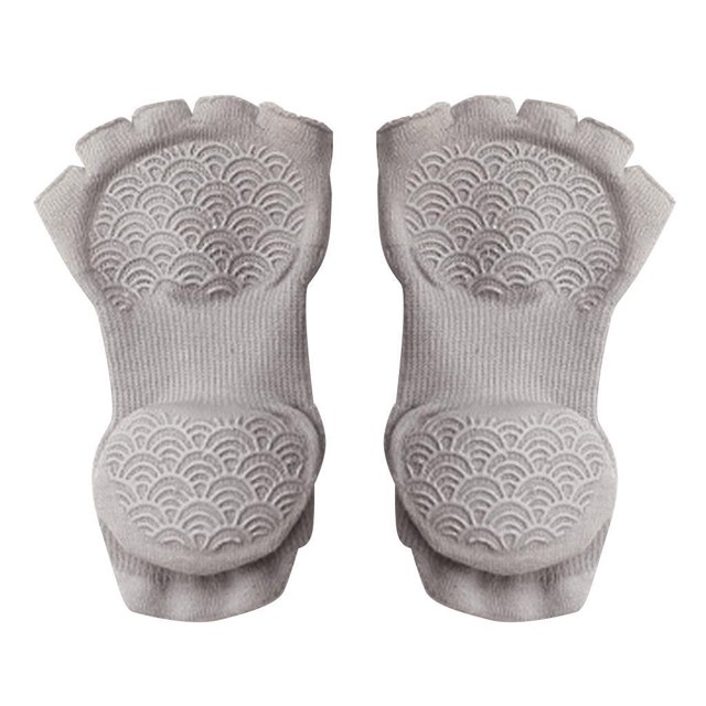 Calcetines de Yoga para Mujer, Sin , Antideslizantes, con Agarre, Calcetines Sin , Accesorios para - Toeless sin DYNWAVEMX calcetines de yoga mujeres