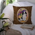 thumbnail image 3 of Caroline's Treasures SS8299PW1414 Japanese Chin Fabric Decorative Pillow, 14Hx14W, multicolor, 3 of 4