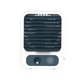 thumbnail image 1 of Ounissouiy Ventilador de niebla de escritorio USB portátil 3 velocidades Enfriador ajustable Control táctil Fitness Viaje Humidificador de enfriamiento Accesorios para electrodomésticos Blanco Ounissouiy HA063593-01B, 1 of 6