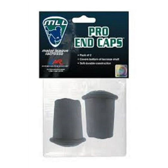 A&R Sports Major League Lacrosse Licensed Soft Rubber Pro Shaft End Caps, 2 Pack