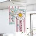thumbnail image 3 of Hello Spring Daisy Flower Kitchen Dish Towels Set of 2, Floral Bloom Mason Jar Drying Hand Towels Baking Cooking Cloth, Pink Stripes Teal Plaid Farmhouse Home Kitchen Decoration 18 x 26 Inch, 3 of 6