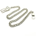 thumbnail image 4 of Cadena de soporte de reloj de bolsillo jinwen Plata, 4 of 8