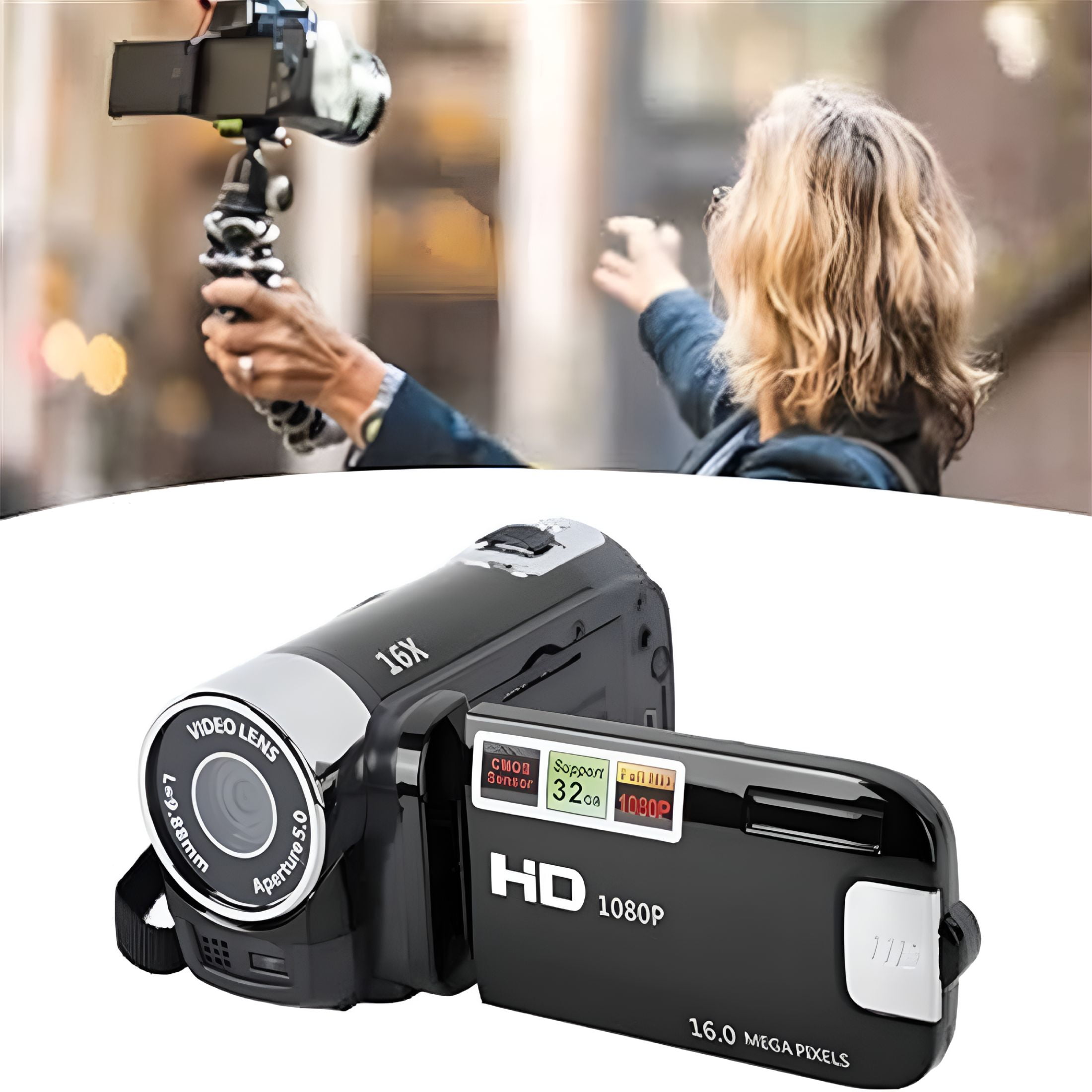 onn. 5 Megapixel Digital Camcorder with 1.5-Inch Screen - Walmart.com