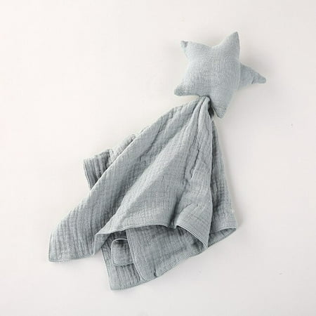 

Baby Cotton Muslin Comforter Blanket Soft Newborn Sleeping Dolls Kids Fashion Sleep Toy Soothe Appease Towel Bibs