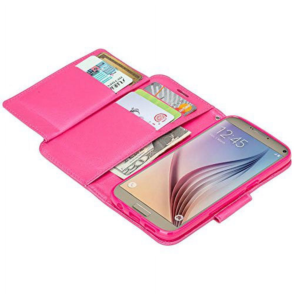 SumacLife Portfolio Design Wallet Case Specifically Designed for Samsung Galaxy S7