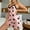 Pink, variant on Sakmal Cloud-Like Moomoo Chemise Nightgowns Women Pink Silky Cozy Moomoo Dress Heart Print Sleeveless Short V-Neck Chemises S-XL