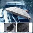 thumbnail image 3 of Unique Bargains Portable Windproof Folding Inverted Umbrella Light Gray, 3 of 6