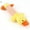 Duck, variant on jiaroswwei Pet Puppy Chew Squeaker Squeaky Plush Sound Piggy Elephant Duck Ball Dog Toys