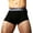 Black, variant on Men's Casual Sexy Fine Velvet Belt Underpants Knickers Solid Boxer Underwear