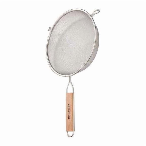 Crestware Mesh Strainer,13 in. H,Fine Single Mesh WHSSF8