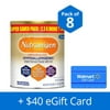 Nutramigen Hypoallergenic Infant Formula with Enflora LGG, 8-Pack + $40 eGiftCard