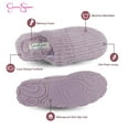 thumbnail image 3 of Jessica Simpson Women's Soft Cable Knit Slippers With Indoor/Outdoor Sole, 3 of 9