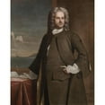 thumbnail image 2 of Robert Feke 12x14 Gold Ornate Wood Frame and Double Matted Museum Art Print Titled - Charles Apthorp (1748), 2 of 4