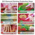 thumbnail image 2 of DIY Diamond Painting Mother Tree Paste Diamond Embroidery Round Resin Diamond Cross Home Wall Decor 30X40cm, 2 of 6