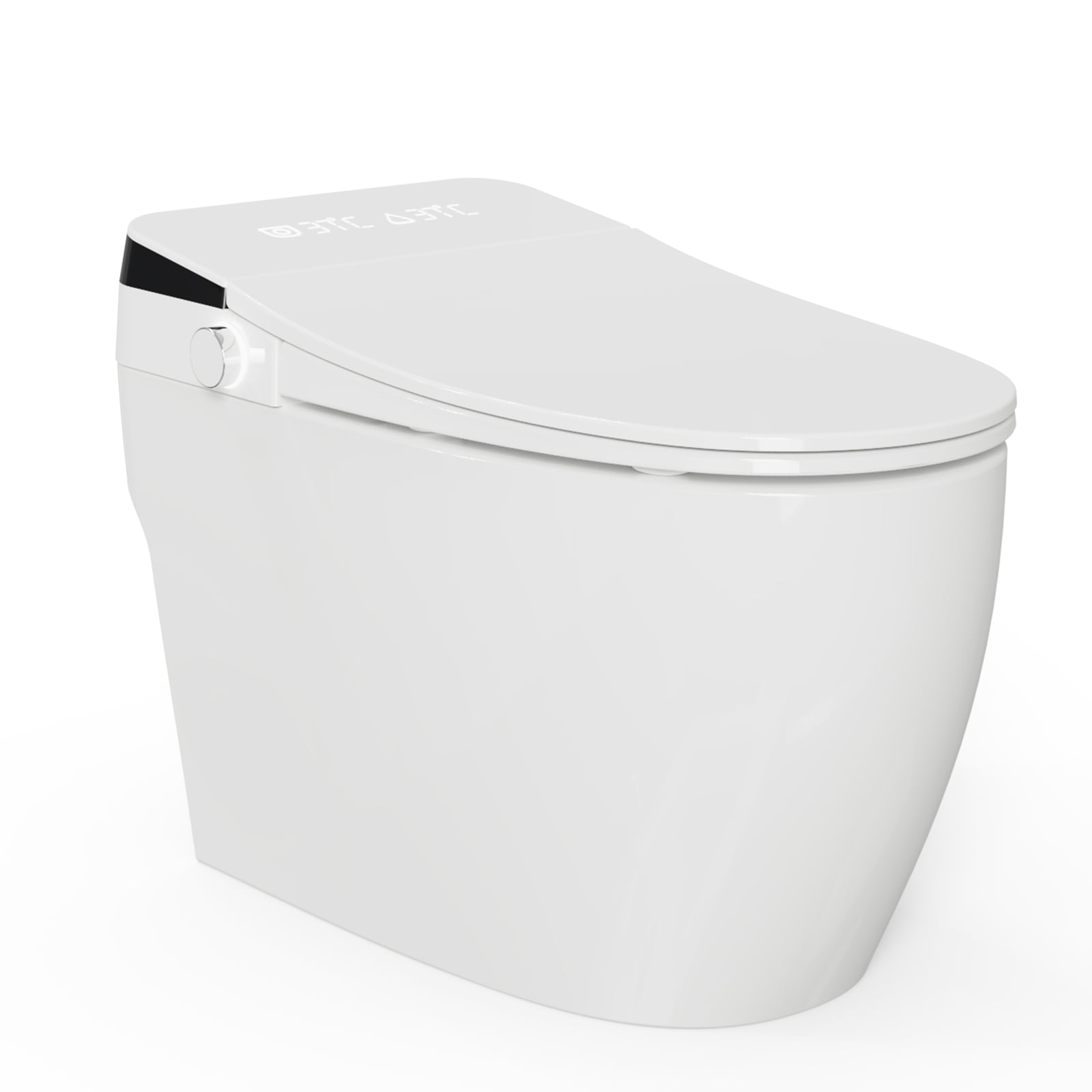 SUPERFLO Smart Toilet, Smart Toilet With Bidet Built In Bidet Toilet