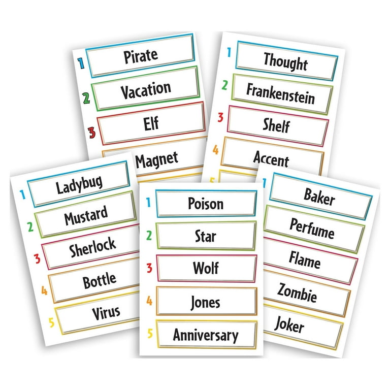 Just One: the ideal cooperative party game for families - Repos Production