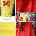 thumbnail image 5 of Girls Snow Princess Dress Halloween Costume Cosplay Birthday Outfit, 5 of 7