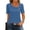 Solid, variant on Casual Short Sleeve Button Down Shirt for Women in Solid Colors