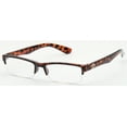 thumbnail image 3 of 3 Pairs Classic Basic Simple Half Frame Fashion Reading Glasses with Lanyard, 3 of 5